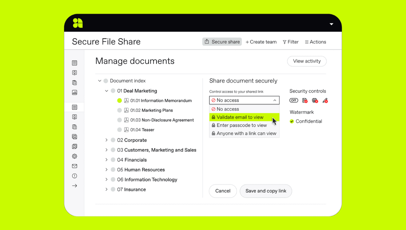 Ansarada vs Intralinks: Which virtual data room saves Analysts more time?